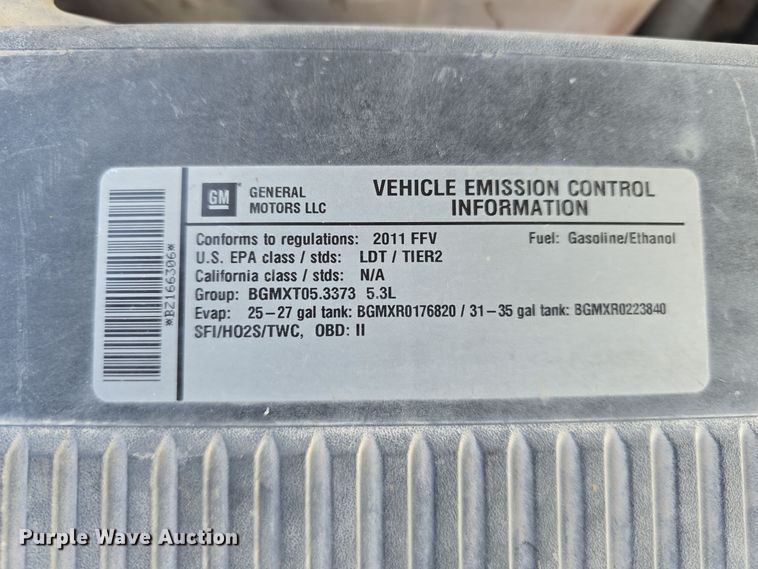 image for item DW3095 2011 GMC Sierra 1500 Ext. Cab pickup truck