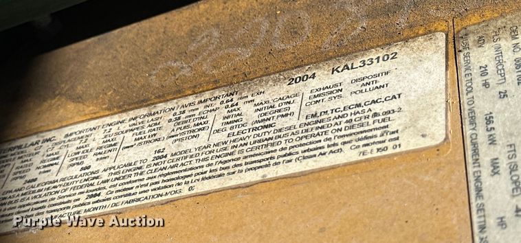 image for item EG1664 2005 Blue Bird Vision school bus