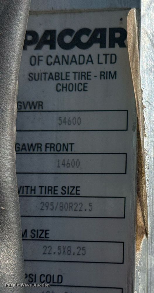 image for item EG2229 2006 Peterbilt 335 box truck