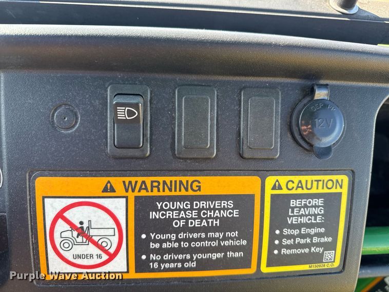 image for item EG2240 2018 John Deere Gator utility vehicle
