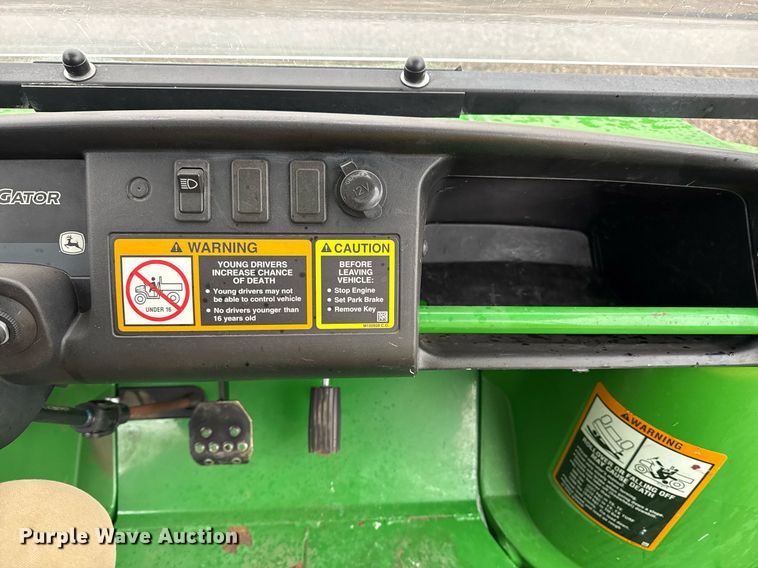 image for item EG2253 2018 John Deere Gator utility vehicle