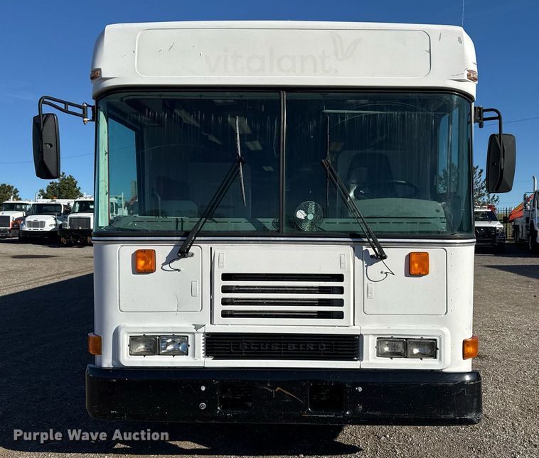 image for item EG2314 2003 Blue Bird blood donation bus