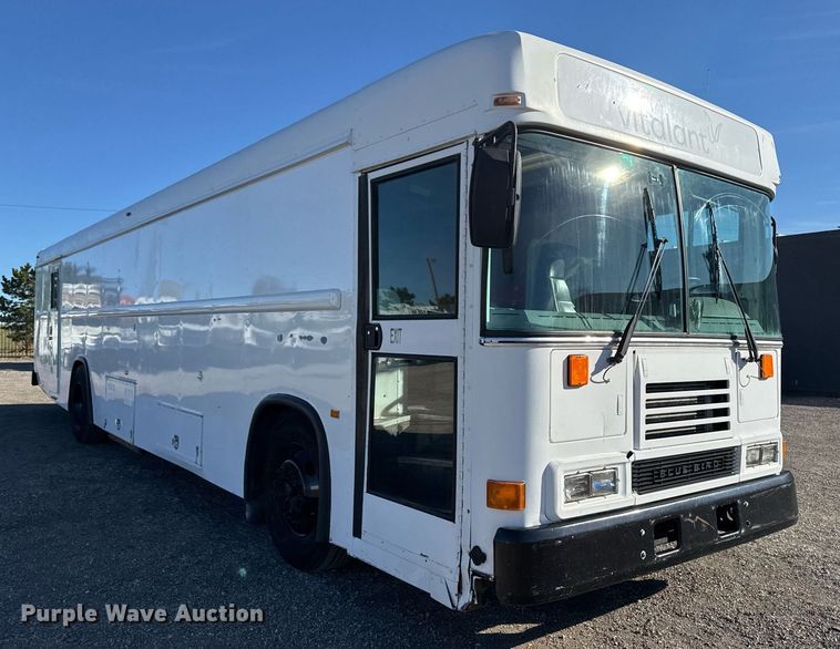 image for item EG2314 2003 Blue Bird blood donation bus