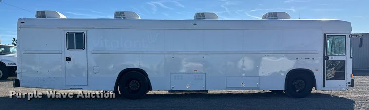 image for item EG2314 2003 Blue Bird blood donation bus