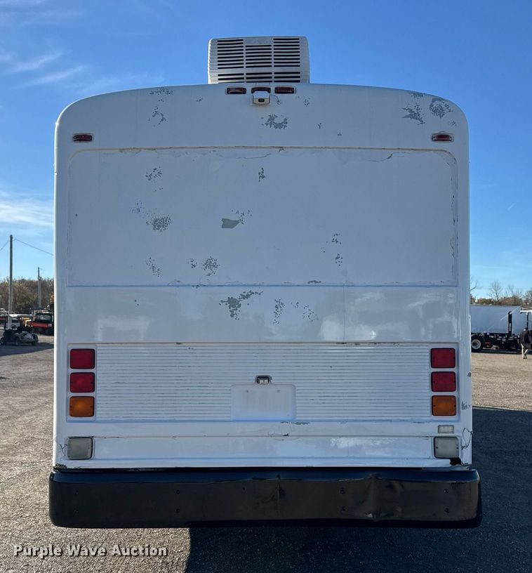 image for item EG2314 2003 Blue Bird blood donation bus