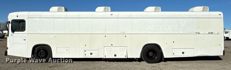 image for item EG2314 2003 Blue Bird blood donation bus