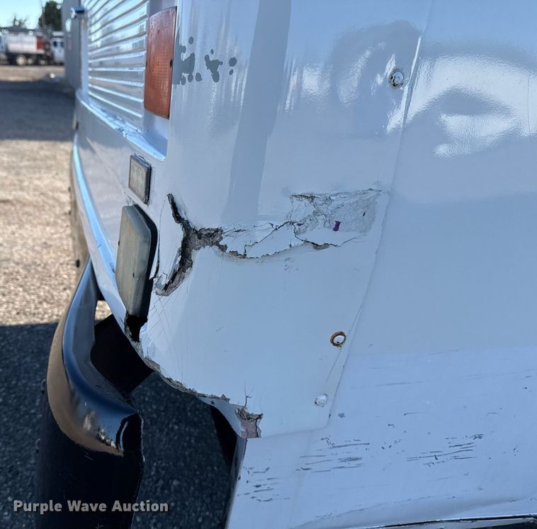 image for item EG2314 2003 Blue Bird blood donation bus