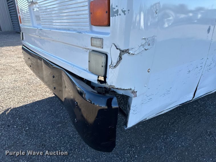 image for item EG2314 2003 Blue Bird blood donation bus