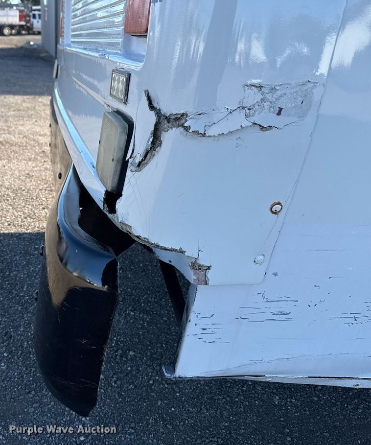 image for item EG2314 2003 Blue Bird blood donation bus