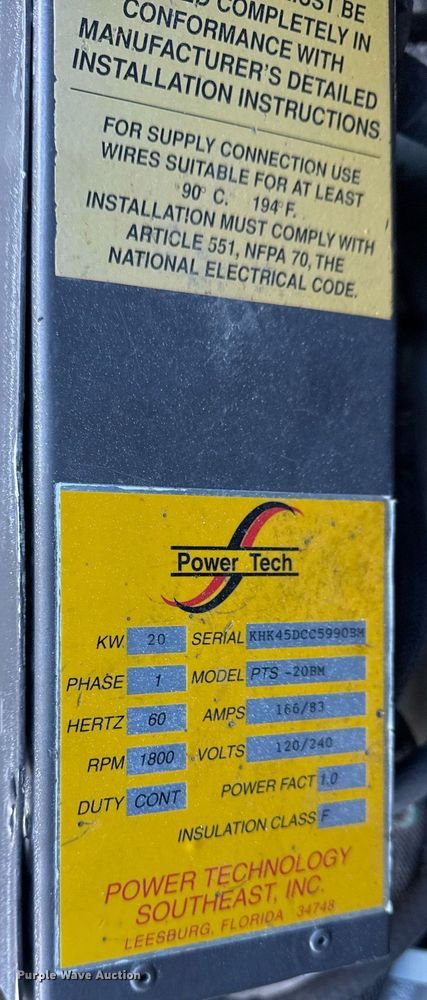 image for item EG2314 2003 Blue Bird blood donation bus