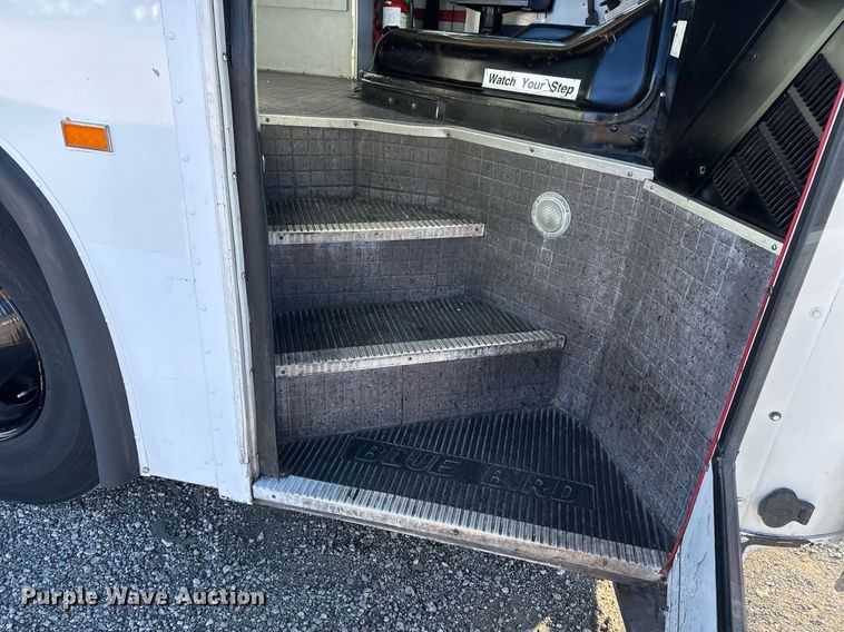 image for item EG2314 2003 Blue Bird blood donation bus