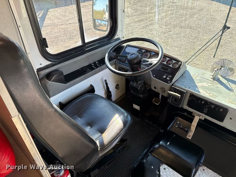 image for item EG2314 2003 Blue Bird blood donation bus