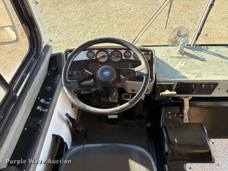 image for item EG2314 2003 Blue Bird blood donation bus