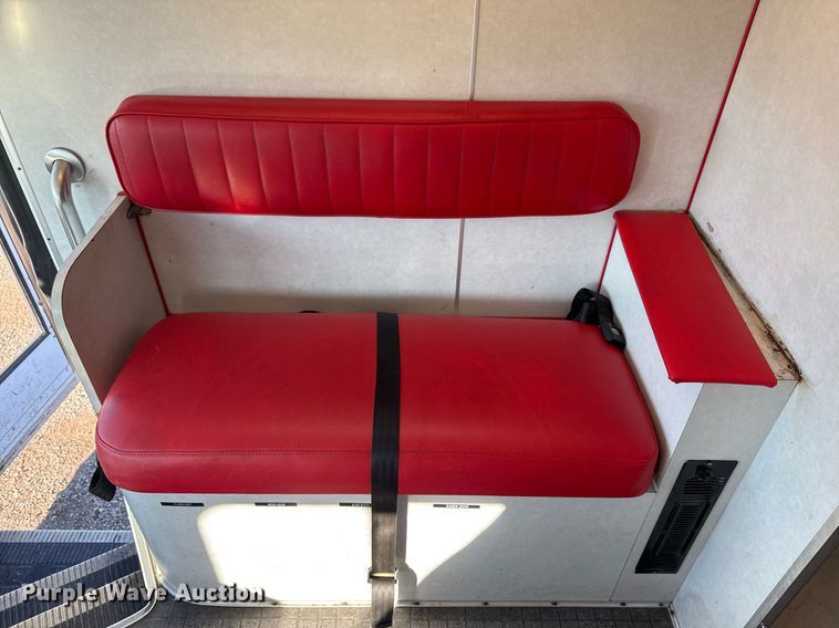 image for item EG2314 2003 Blue Bird blood donation bus