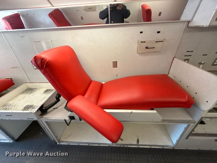 image for item EG2314 2003 Blue Bird blood donation bus