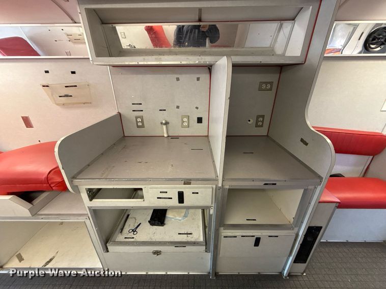 image for item EG2314 2003 Blue Bird blood donation bus