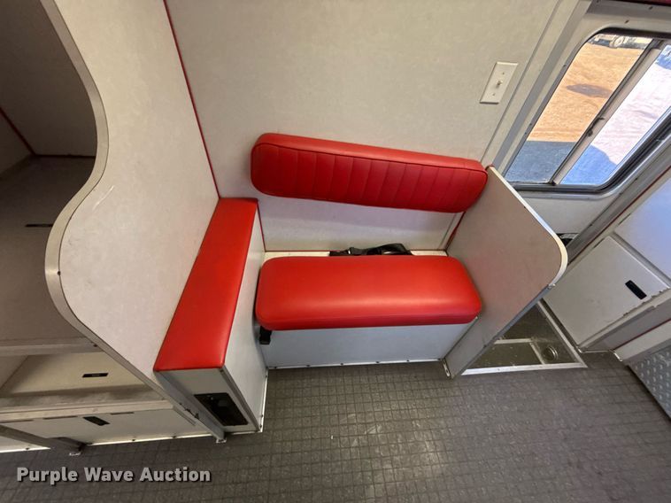 image for item EG2314 2003 Blue Bird blood donation bus