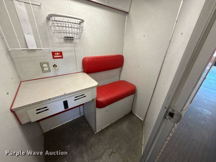 image for item EG2314 2003 Blue Bird blood donation bus