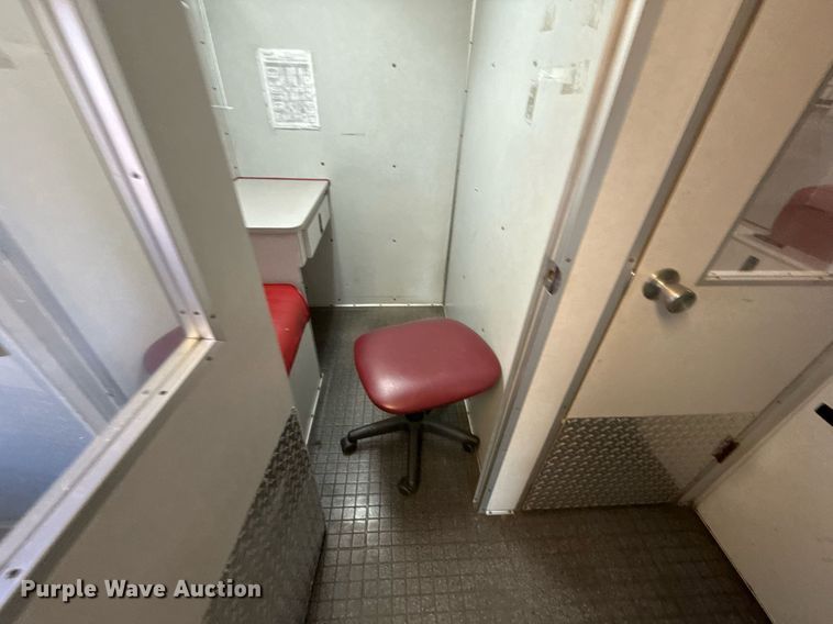 image for item EG2314 2003 Blue Bird blood donation bus