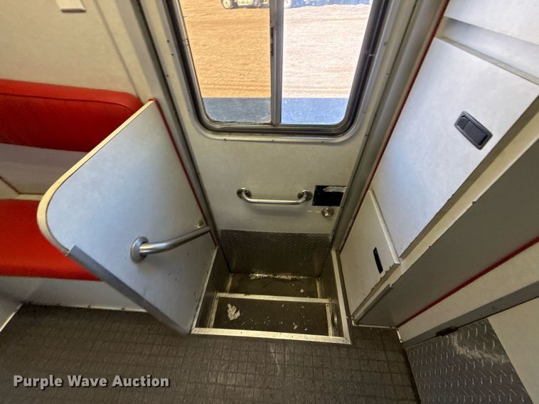 image for item EG2314 2003 Blue Bird blood donation bus