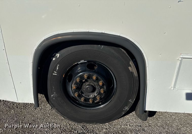 image for item EG2314 2003 Blue Bird blood donation bus