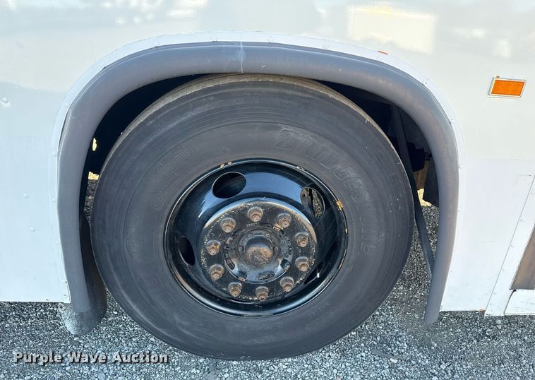 image for item EG2314 2003 Blue Bird blood donation bus