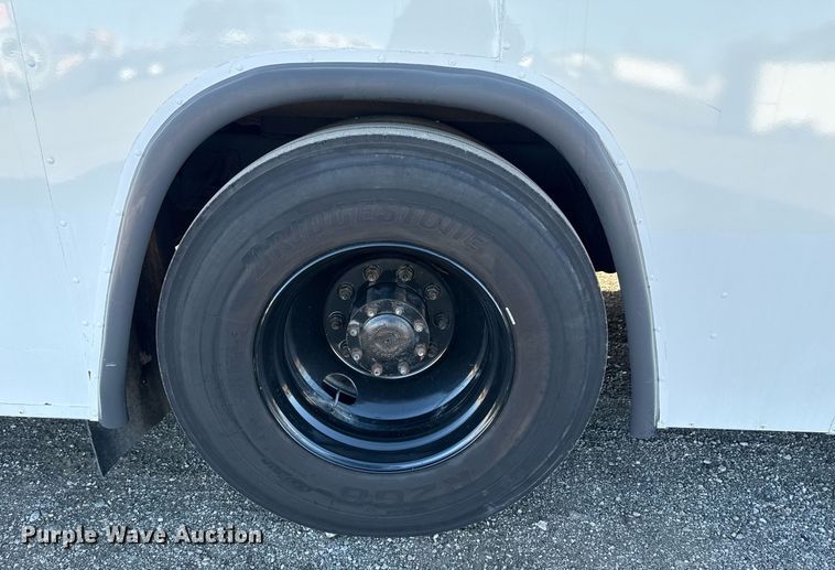 image for item EG2314 2003 Blue Bird blood donation bus