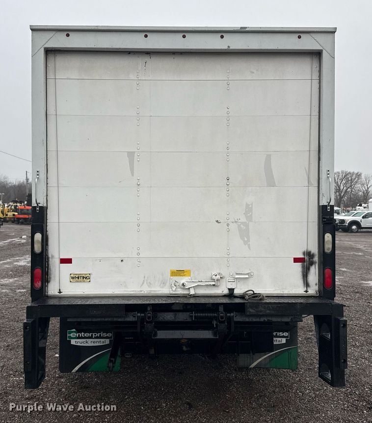 image for item EG2420 2017 Ford E450 Super Duty blow-in insulation box van