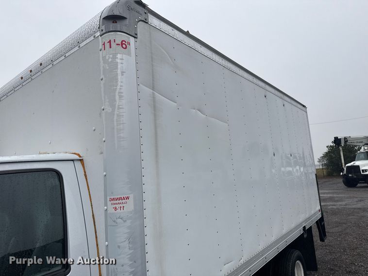 image for item EG2420 2017 Ford E450 Super Duty blow-in insulation box van