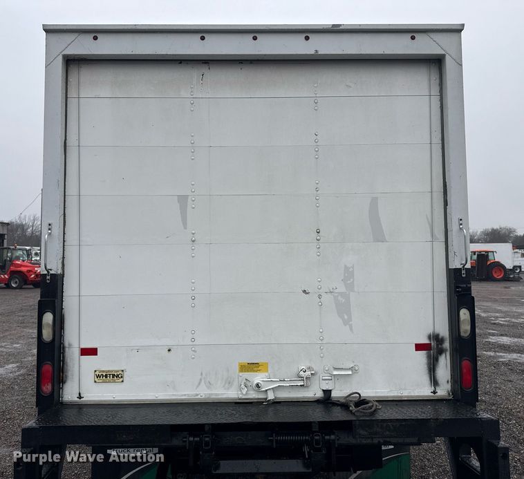 image for item EG2420 2017 Ford E450 Super Duty blow-in insulation box van