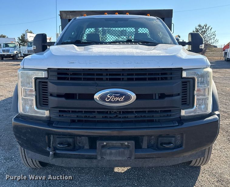 image for item EG2484 2017 Ford F550 dump flatbed truck