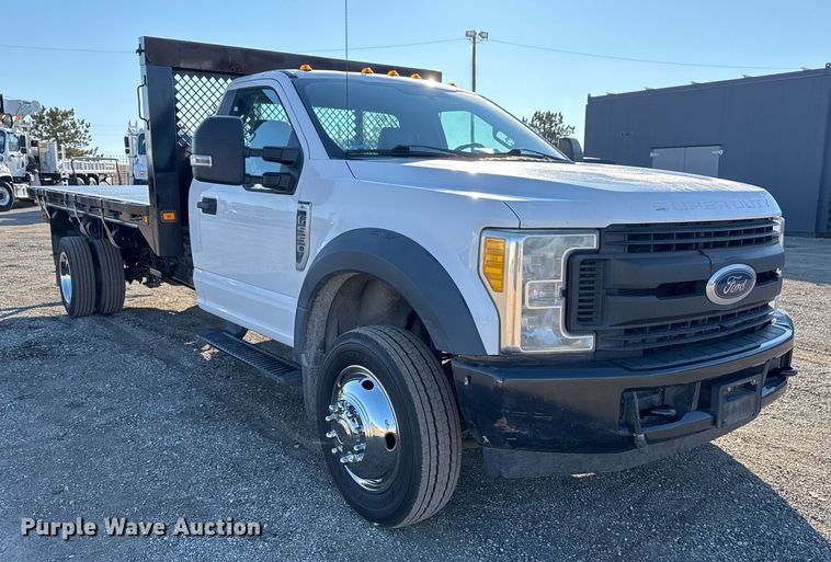 image for item EG2484 2017 Ford F550 dump flatbed truck