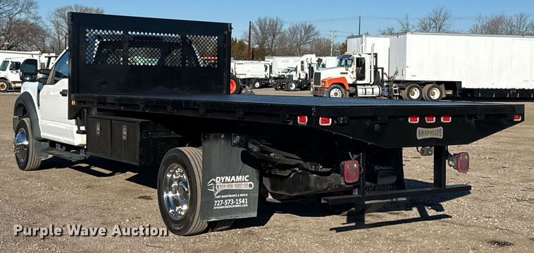 image for item EG2484 2017 Ford F550 dump flatbed truck