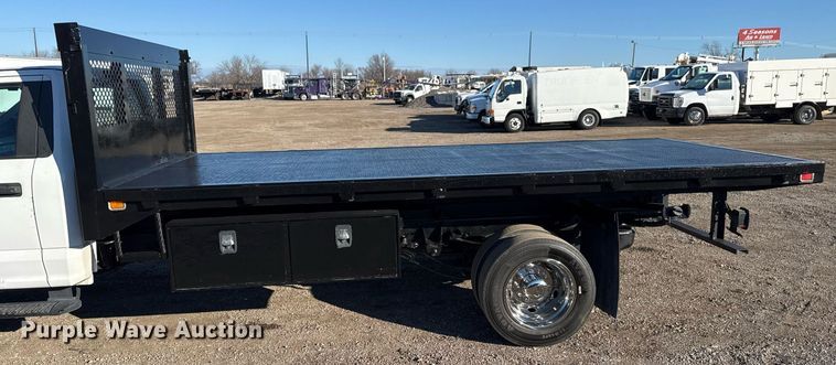 image for item EG2484 2017 Ford F550 dump flatbed truck