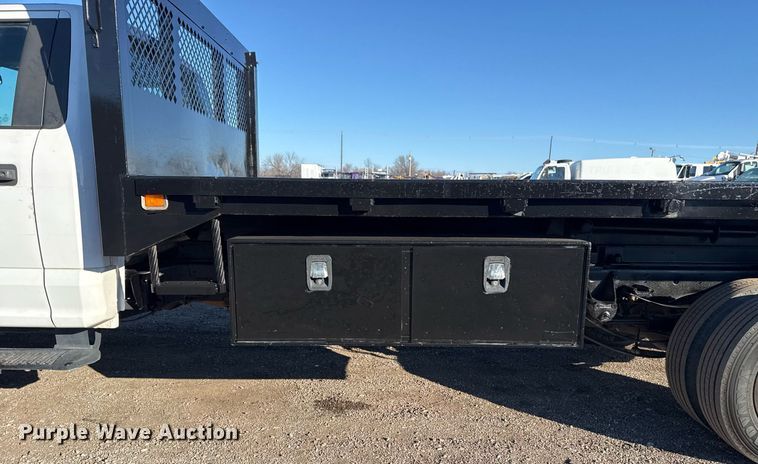 image for item EG2484 2017 Ford F550 dump flatbed truck