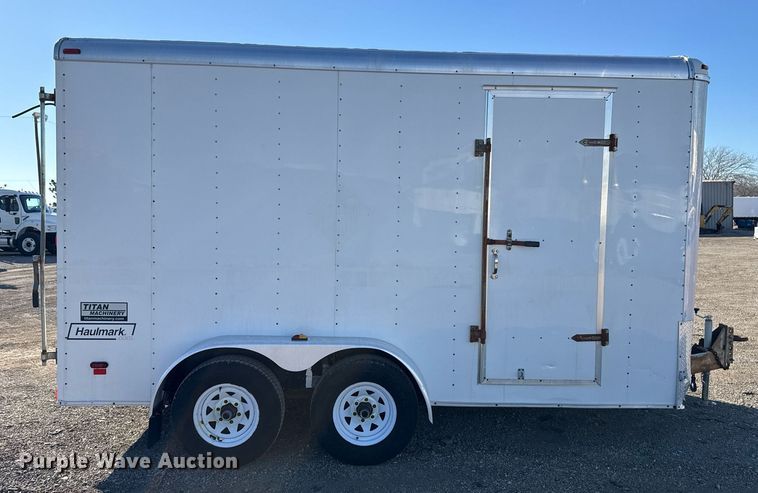 image for item EG2501 2012 Haulmark enclosed cargo trailer
