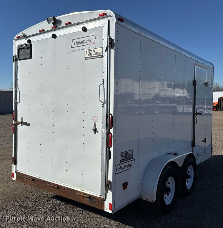 image for item EG2501 2012 Haulmark enclosed cargo trailer