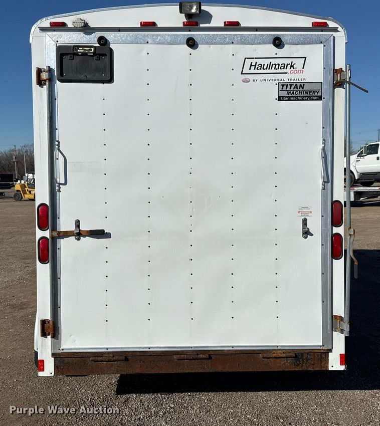 image for item EG2501 2012 Haulmark enclosed cargo trailer