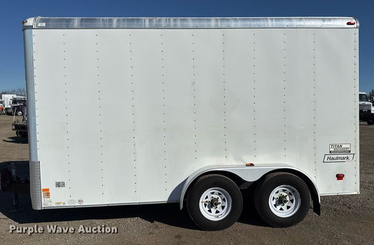 image for item EG2501 2012 Haulmark enclosed cargo trailer