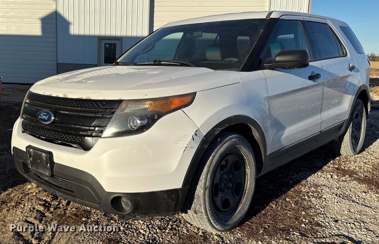 image for item EG7163 2013 Ford Explorer Police Interceptor SUV