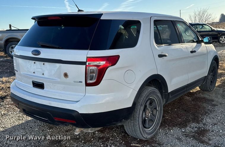 image for item EG7163 2013 Ford Explorer Police Interceptor SUV