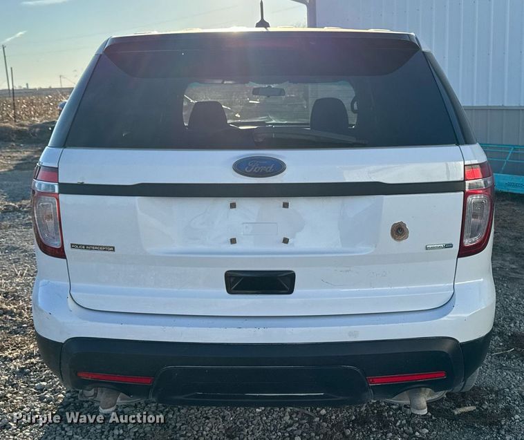 image for item EG7163 2013 Ford Explorer Police Interceptor SUV