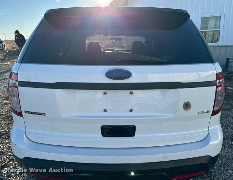image for item EG7163 2013 Ford Explorer Police Interceptor SUV