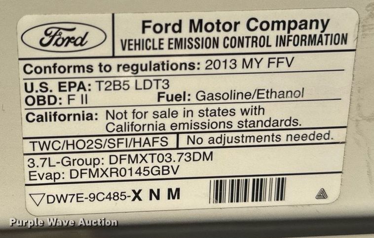 image for item EG7163 2013 Ford Explorer Police Interceptor SUV