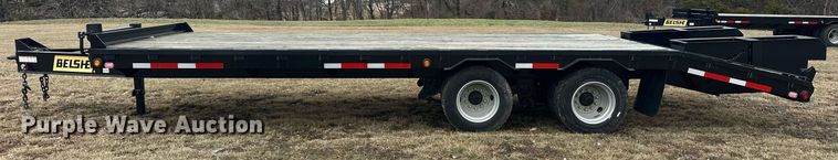 image for item EK0337 2023 Belshe DT255 equipment trailer