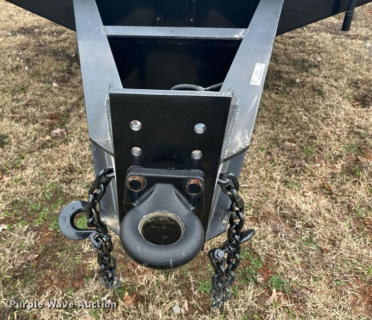 image for item EK0337 2023 Belshe DT255 equipment trailer