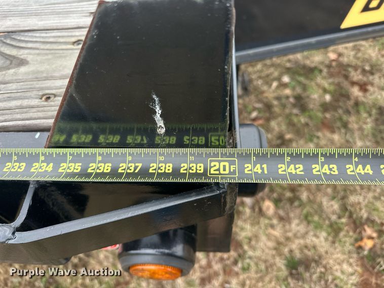 image for item EK0337 2023 Belshe DT255 equipment trailer