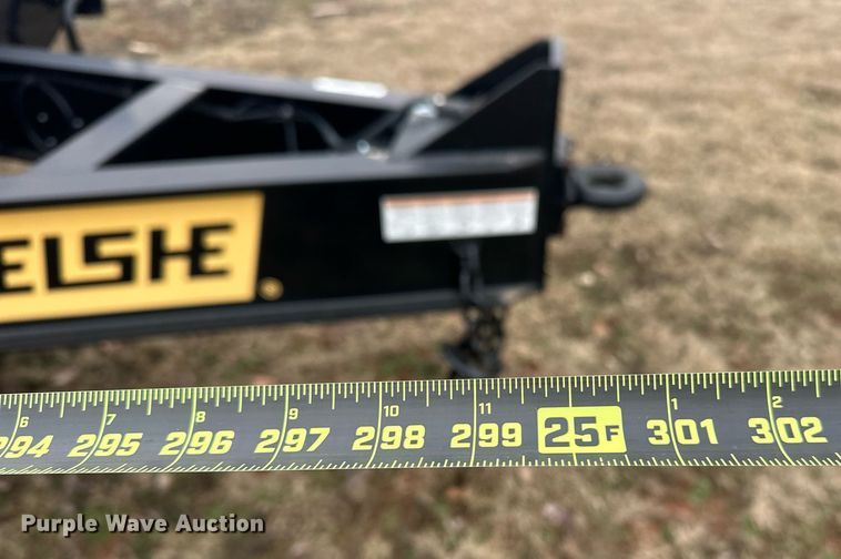 image for item EK0337 2023 Belshe DT255 equipment trailer