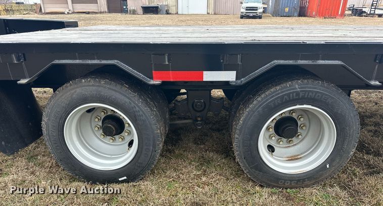 image for item EK0337 2023 Belshe DT255 equipment trailer