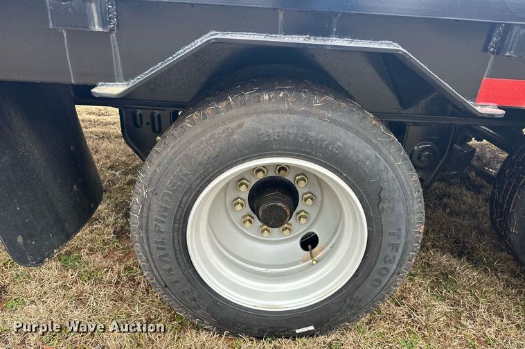 image for item EK0337 2023 Belshe DT255 equipment trailer